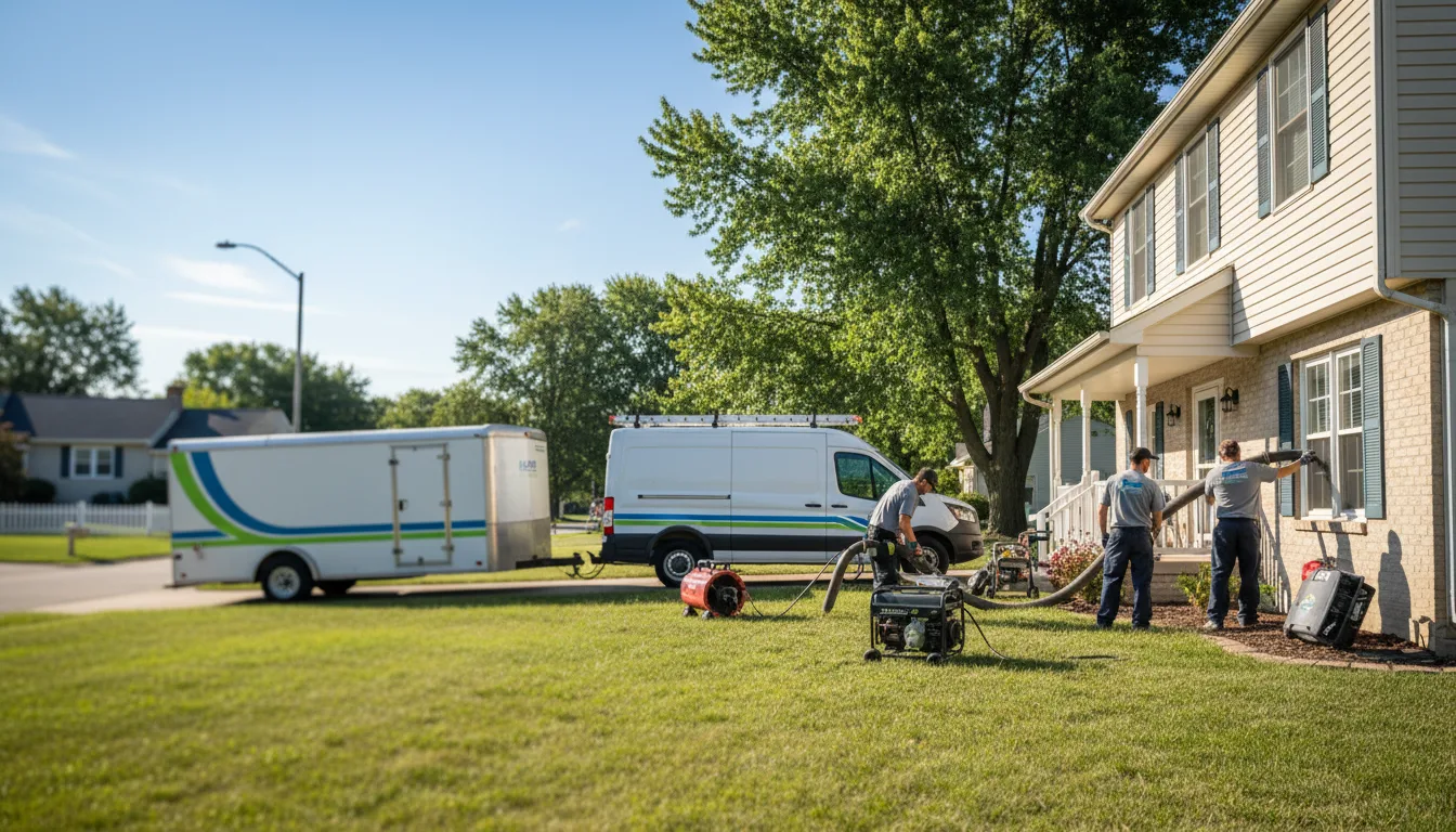Flooded Basement Restoration And Cleanup With Repair in Wymore, NE near me